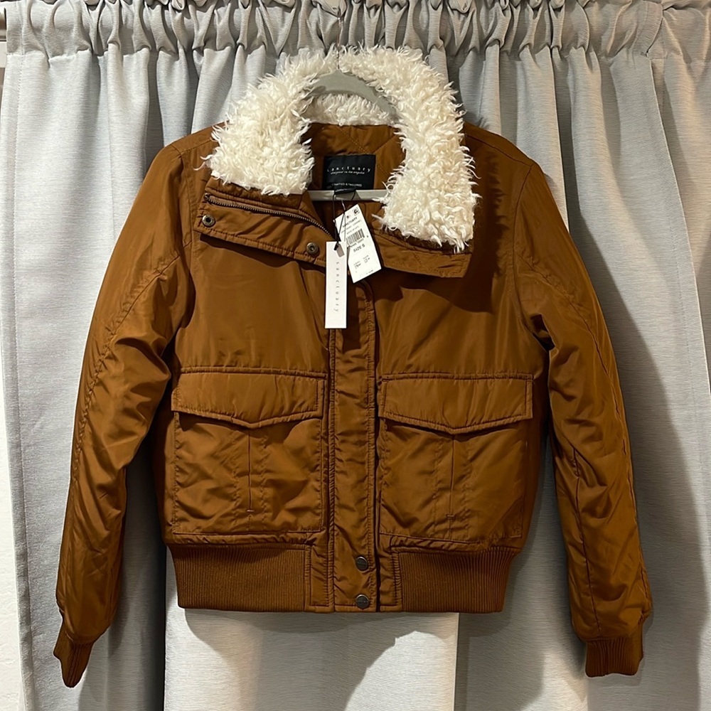 NWT - Sanctuary Sherling bomber jacket